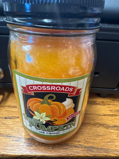 Vanilla pumpkin candle 12 ounce